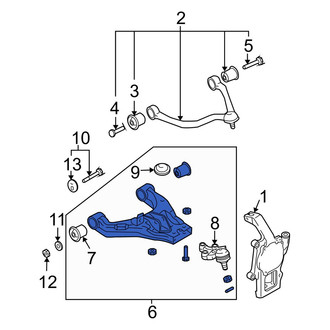 Kia OE - Front Right Lower Suspension Control Arm