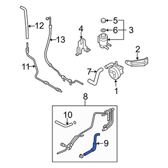 Kia OE - Power Steering Return Hose