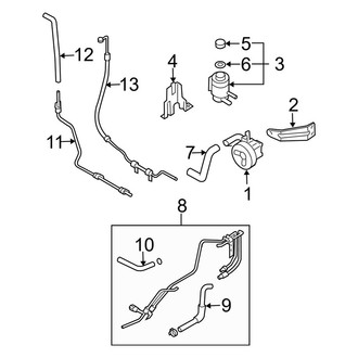 Kia OE - Steering Gear & Linkage - Pump & Hoses