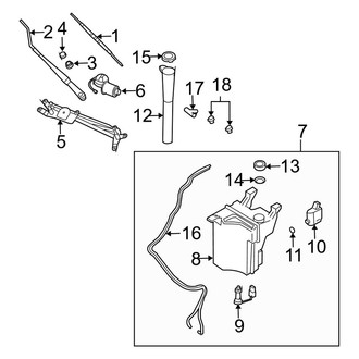 Kia OE - Windshield - Wiper & Washer Components