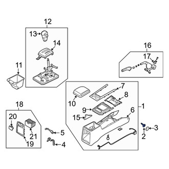 Kia OE - Console Screw