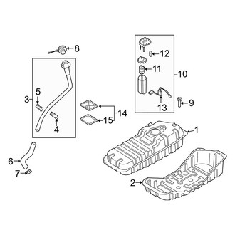 Kia OE - Fuel System Components