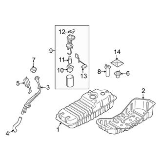 Kia OE - Fuel System Components