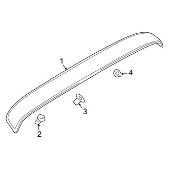Kia OE - Lift Gate - Spoiler