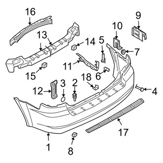 Kia OE - Rear Bumper - Bumper & Components