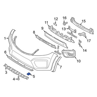 Kia OE - Bumper Cover Nut