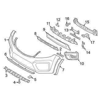Kia OE - Front Bumper - Bumper & Components (SX)
