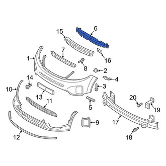 Kia OE - Front Lower Bumper Cover Bracket