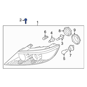 Kia OE - Headlight Mounting Bolt