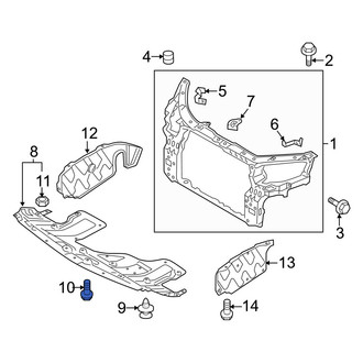 Kia OE - Outer Headlight Mounting Bolt