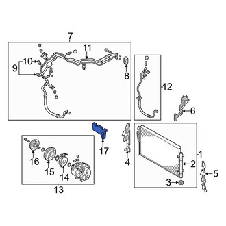 Kia OE - A/C Compressor Bracket