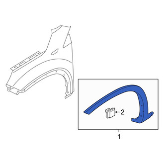 Kia OE - Front Left Wheel Arch Molding