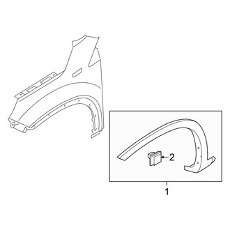Kia OE - Fender - Exterior Trim