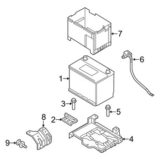 Kia OE - Electrical - Battery (EX / LX / SX)