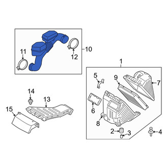 Kia OE - Rear Engine Air Intake Hose