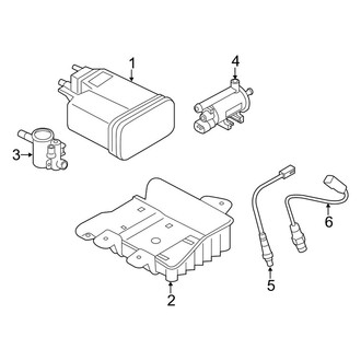 Kia OE - Emission System - Emission Components (3.3L)