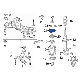 Kia OE - Front Suspension Strut Mount