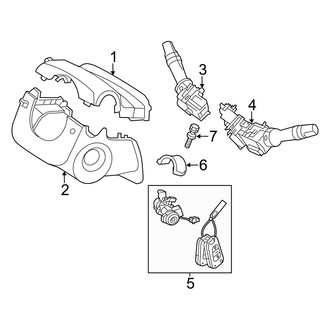 Kia OE - Steering Column - Shroud, Switches & Levers