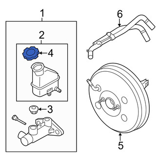 Kia OE - Brake Master Cylinder Reservoir Cap