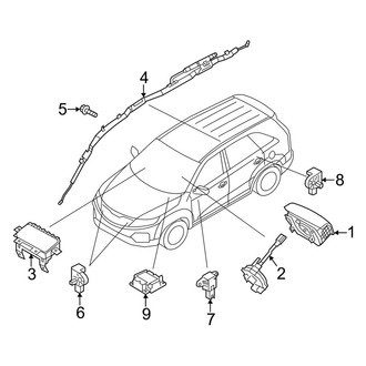 Kia OE - Restraint Systems - Air Bag Components