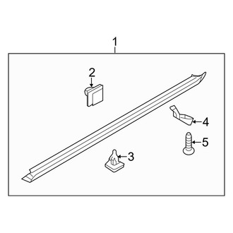 Kia OE - Pillars, Rocker & Floor - Exterior Trim