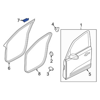 Kia OE - Door Seal Clip