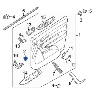 Kia OE - Door Interior Trim Panel Retainer
