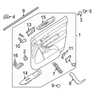 Kia OE - Front Door - Interior Trim