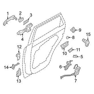 Kia OE - Rear Door - Lock & Hardware