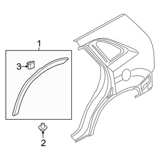 Kia OE - Quarter Panel - Exterior Trim
