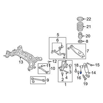 Kia OE - Rear Upper Suspension Control Arm Washer