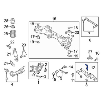 Kia OE - Front Suspension Stabilizer Bar Link