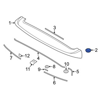 Kia OE - Spoiler Cap