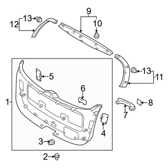 Kia OE - Lift Gate - Interior Trim