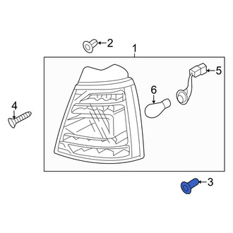 Kia OE - Tail Light Grommet