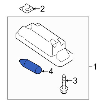 Kia OE - License Plate Light Bulb