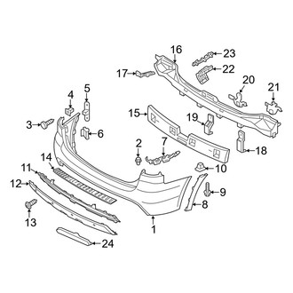 Kia OE - Rear Bumper - Bumper & Components (SX)