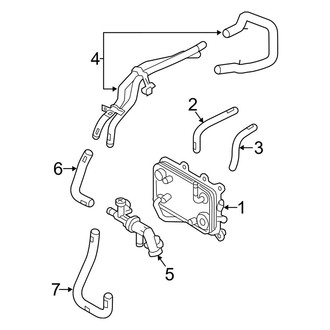 Kia OE - Cooling - Trans Oil Cooler (3.3L)