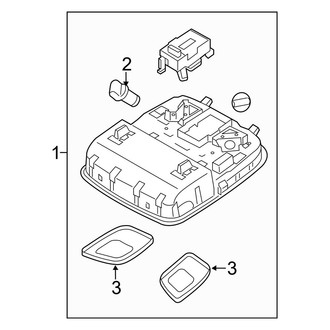 Kia OE - Overhead Console