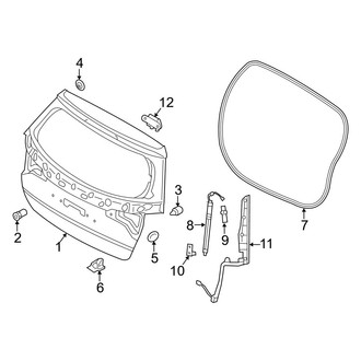 Kia OE - Lift Gate - Gate & Hardware
