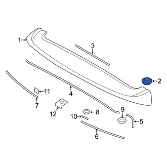 Kia OE - Spoiler Cap