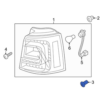 Kia OE - Tail Light Grommet
