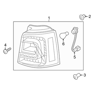 Kia OE - Rear Lamps - Tail Lamps (With LED)