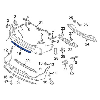 Kia OE - Rear Bumper Step Pad