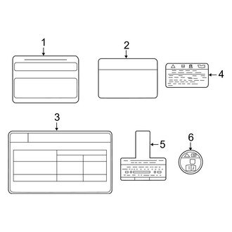 Kia OE - Information Labels - Labels