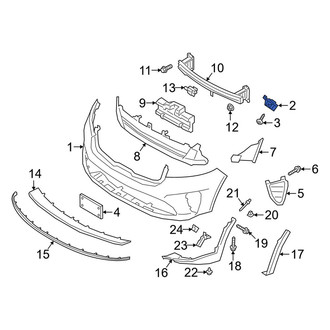 Kia OE - Right Bumper Cover Bracket