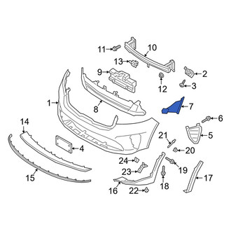 Kia OE - Front Left Brake Air Duct