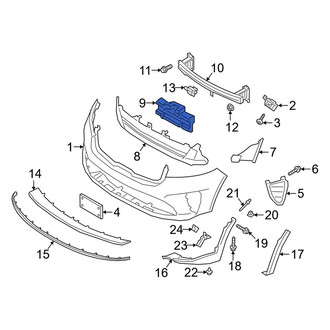 Kia OE - Front Bumper Impact Absorber