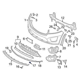 Kia OE - Valance Panel Nut