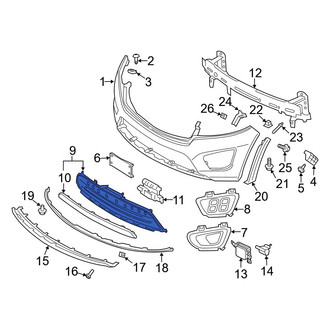Kia OE - Front Lower Grille